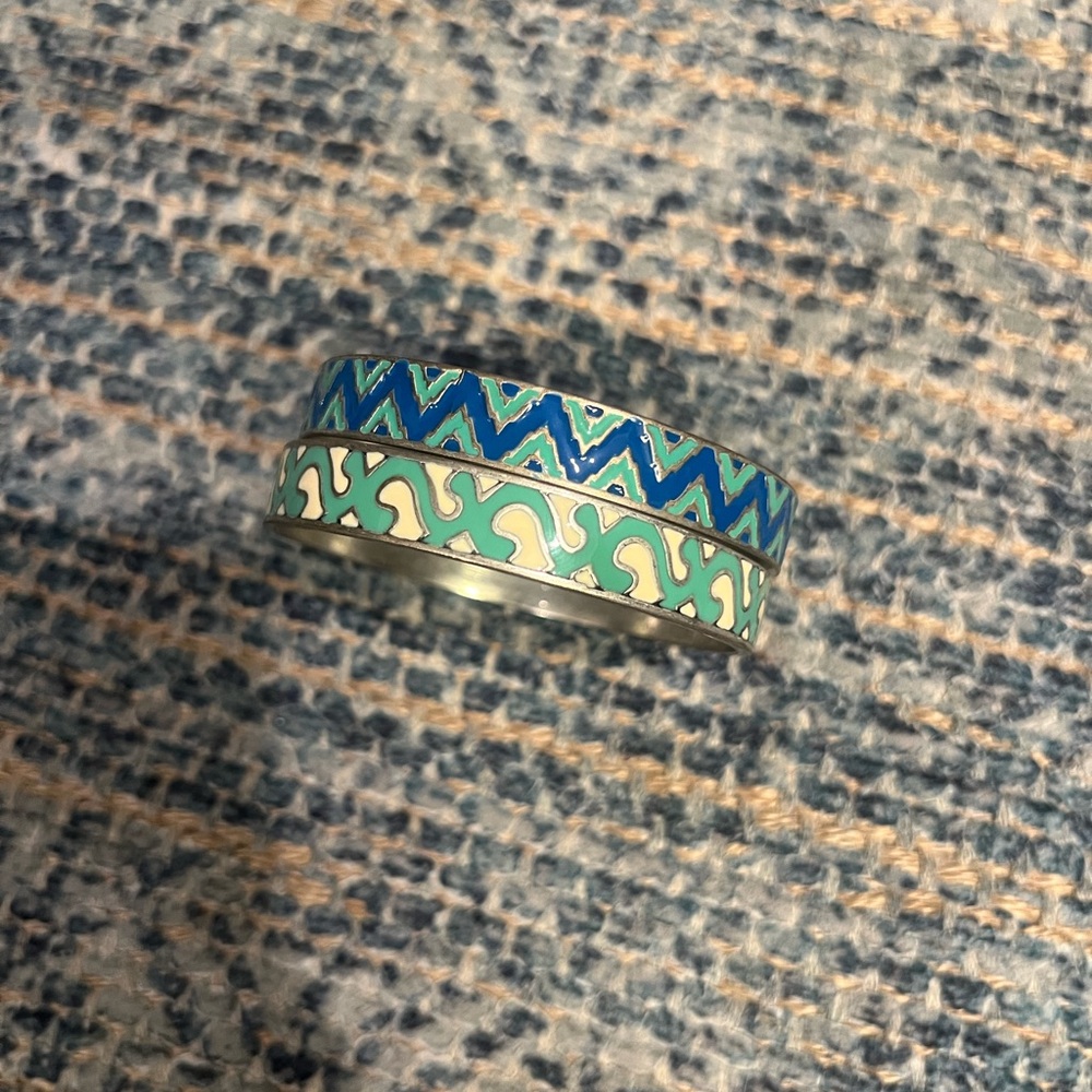 Set of Two Lucky Brand Bangle Bracelets